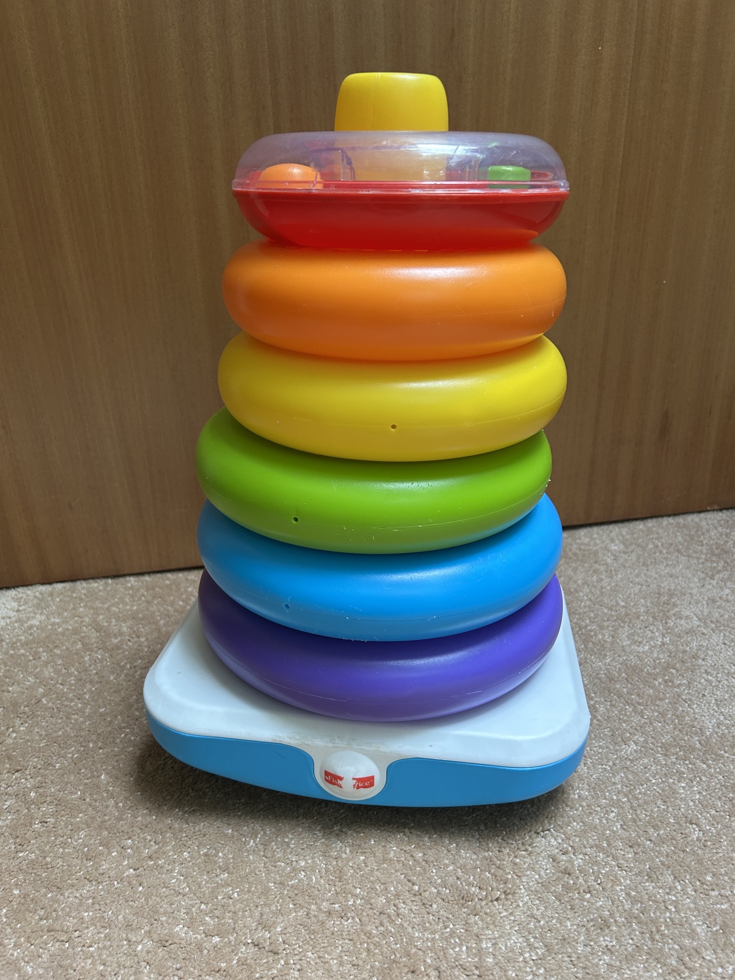 Big Rainbow Ring Stacker