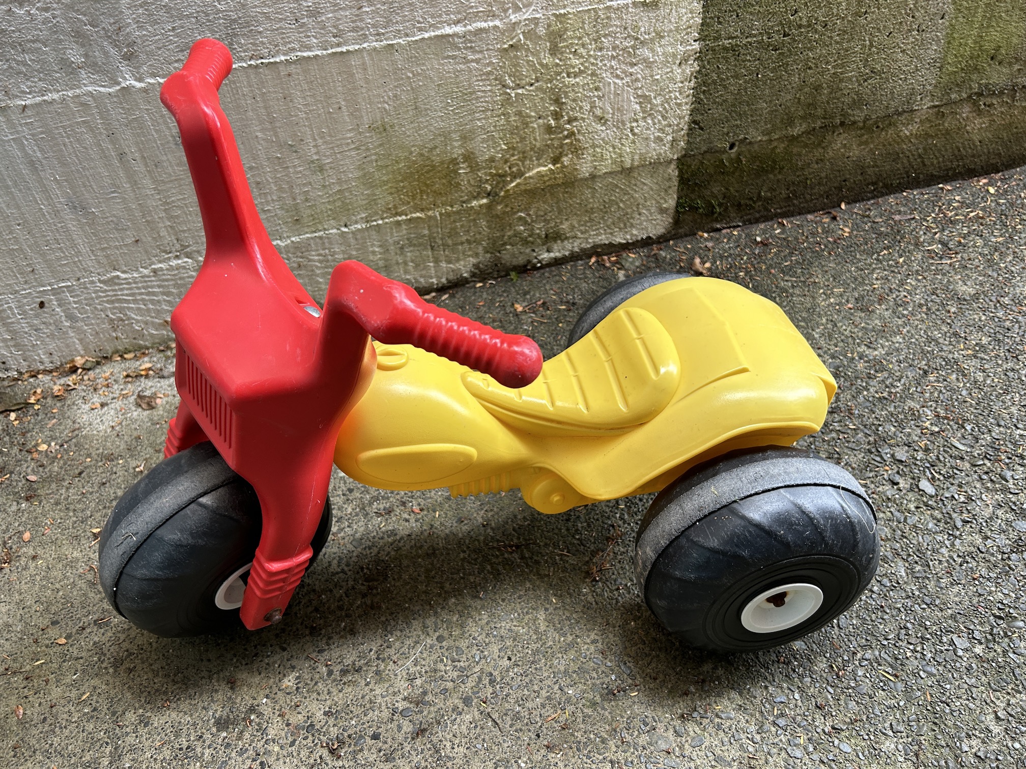 Red and Yellow Toddler Trike