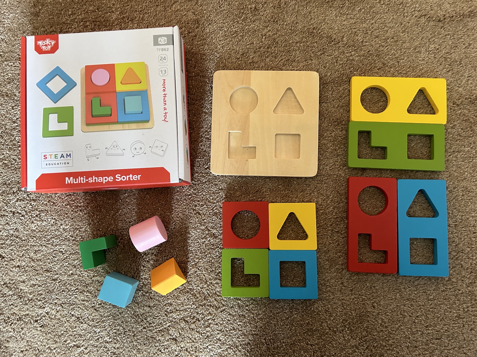 Multi-Shape Sorter Puzzle